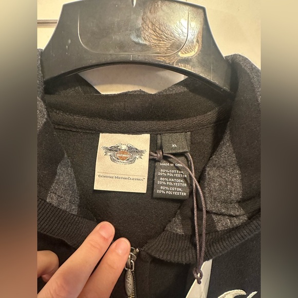 NWT Harley Davidson Zip Up - Picture 3 of 7